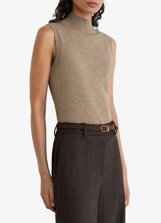Reiss Evelyn mouwloze top in merino wolblend