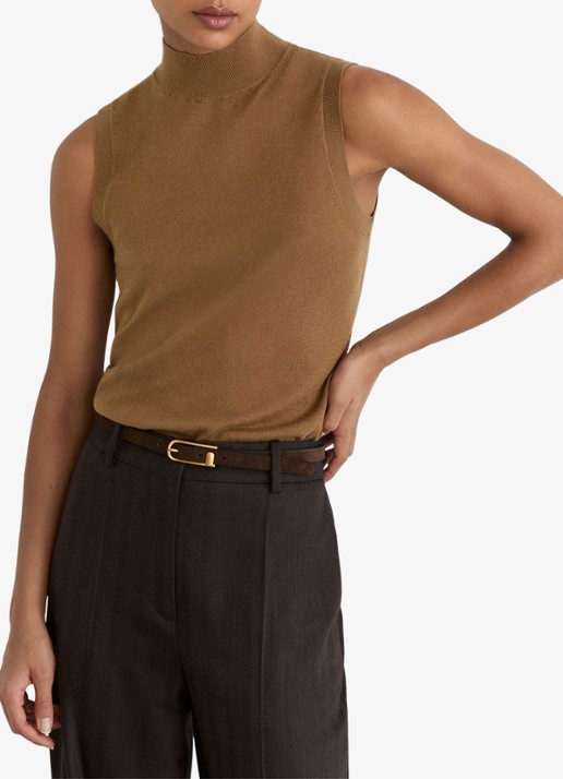 Reiss Evelyn mouwloze top in merino wolblend