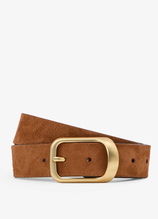 Reiss Evie riem van suède