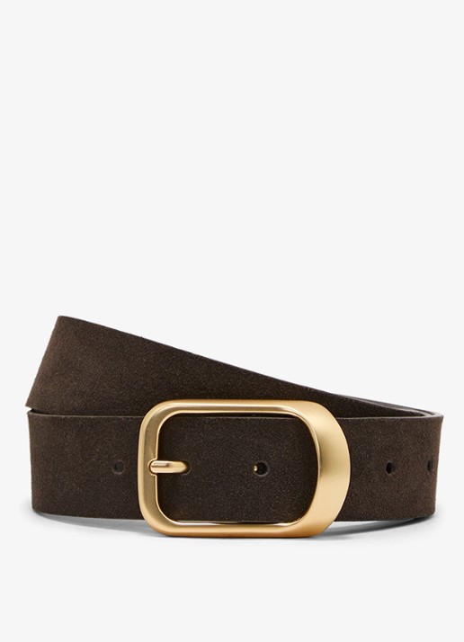 Reiss Evie riem van suède