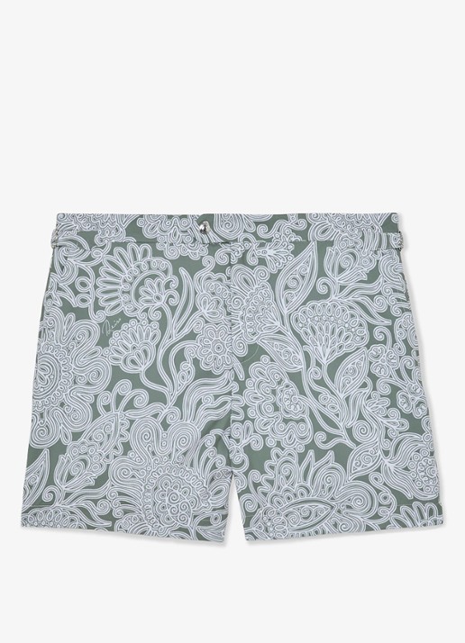 Reiss Fallow zwemshort met print