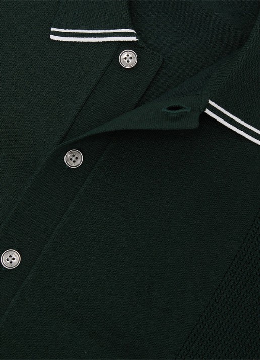 Reiss Farley regular fit overhemd - detail 6 groen