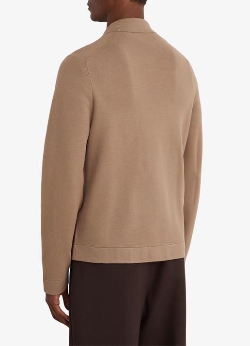 Reiss Fleetwood jack met borstzakken - achterkant 4 camel