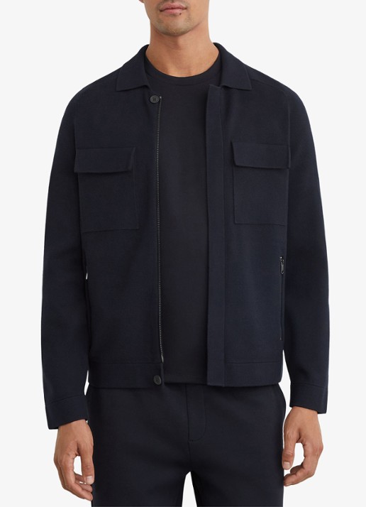 Reiss Fleetwood jack met borstzakken