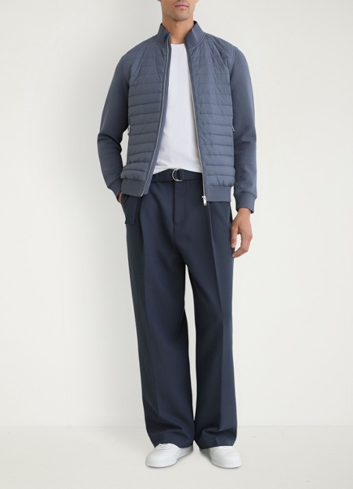Reiss Freddie jack met steekzakken - voorkant 2 airforce blue / blauw