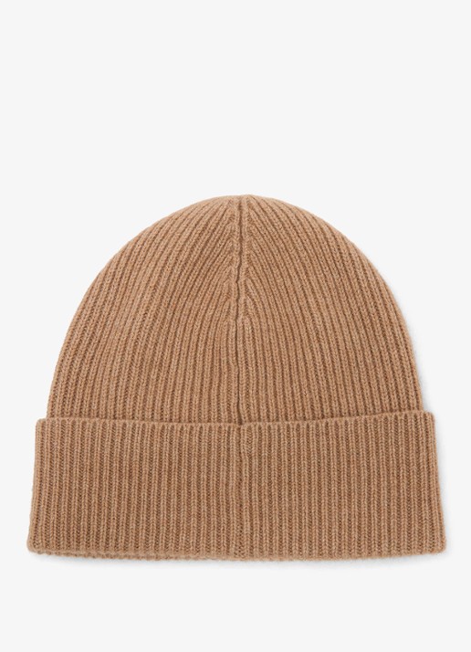 Reiss Freya ribgebreide muts in kasjmierblend