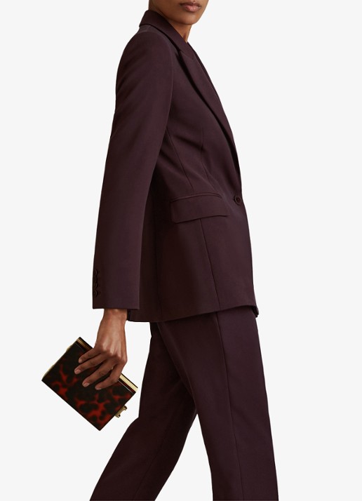 Reiss Gabi blazer met klepzakken