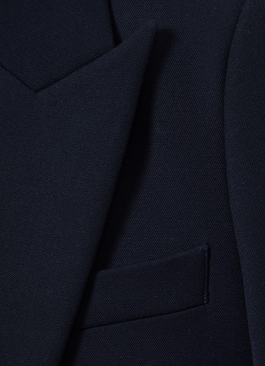 Reiss Gabi blazer met klepzakken - detail 4 donkerblauw