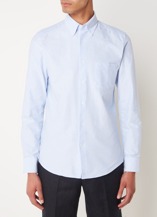 Reiss Greenwich slim fit overhemd met borstzak