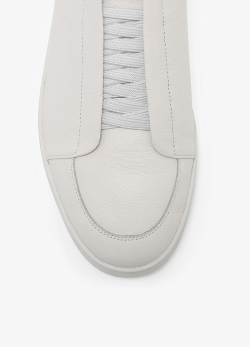 Reiss Henry sneakers met logo - detail 4 wit