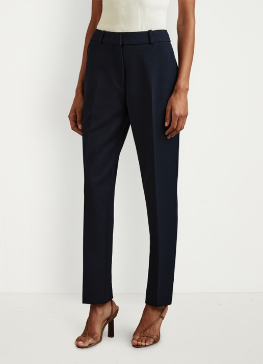 Reiss High waist straight fit pantalon met steekzakken