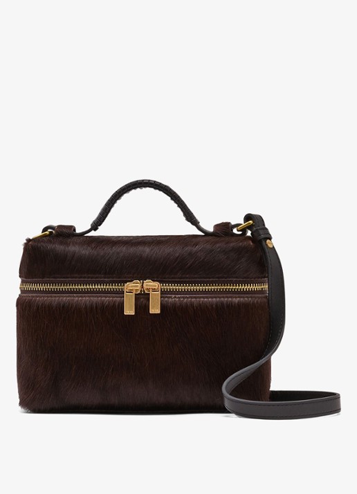 Reiss Ines crossbodytas van leer