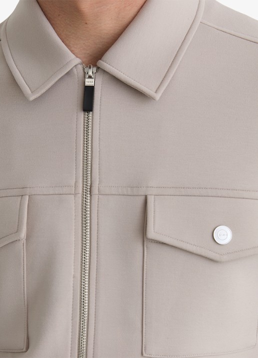 Reiss Jack met borstzakken - detail 5 beige