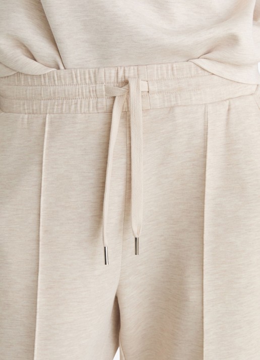 Reiss Jemma high waist wide fit joggingbroek met steekzakken - detail 6 beige