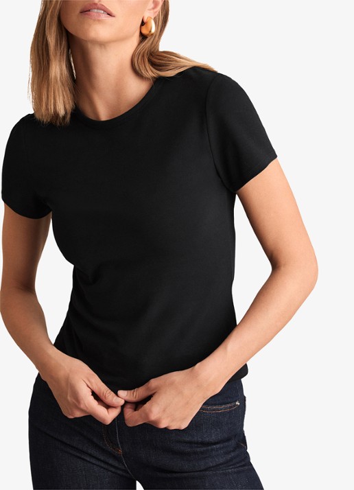 Reiss Jolie T-shirt met stretch