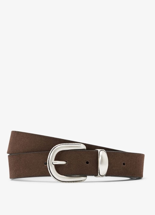 Reiss Jonny riem van suède