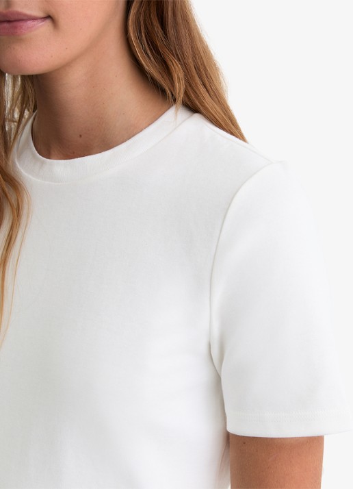 Reiss Josie T-shirt met ronde hals - detail 5 wit