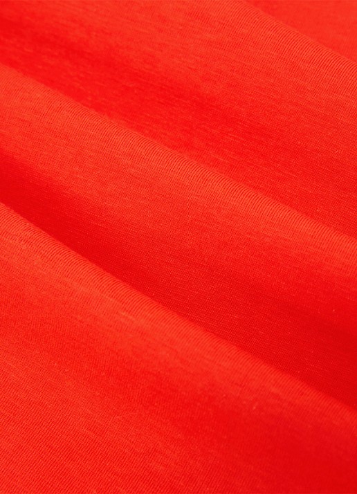 Reiss Josie T-shirt met ronde hals - detail 5 rood