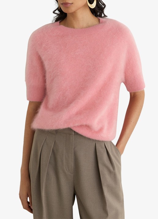 Reiss Julia top van kasjmier