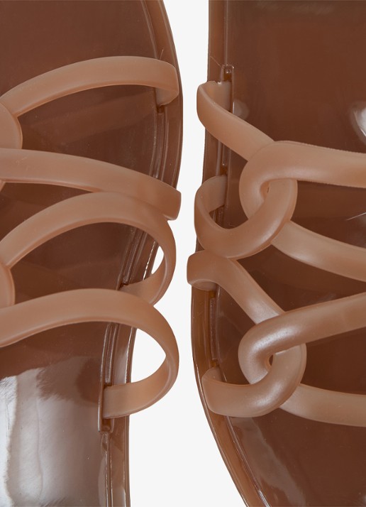Reiss Juliette slipper - detail 3 beige