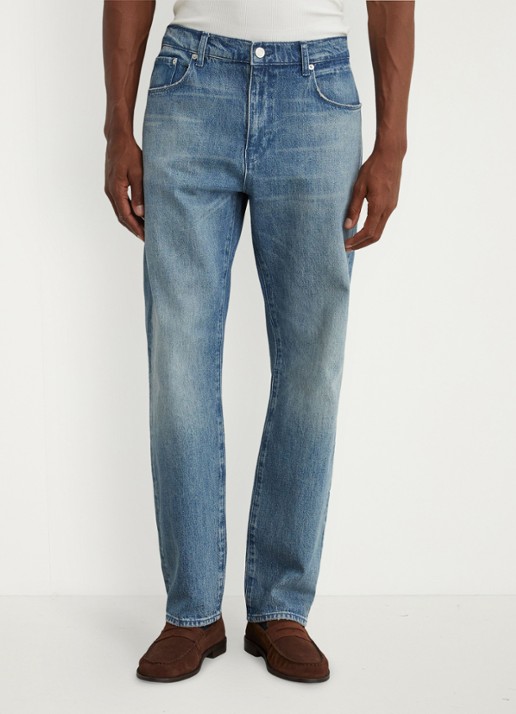 Reiss Keith straight leg jeans met lichte wassing