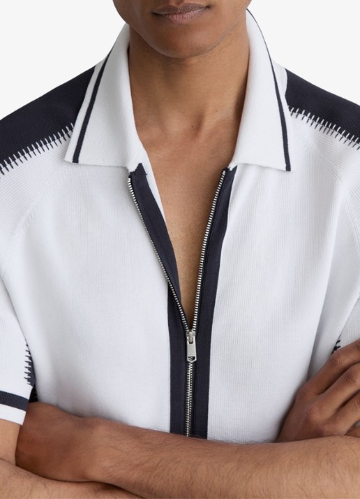Reiss Kenley regular fit overhemd - detail 3 wit