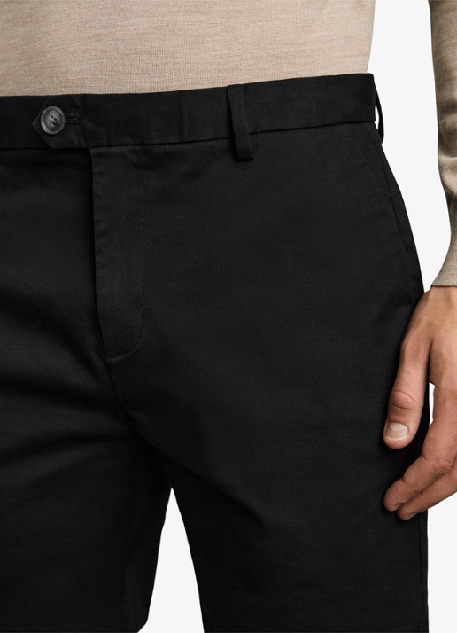 Reiss Korte broek met steekzakken - detail 5 black / zwart
