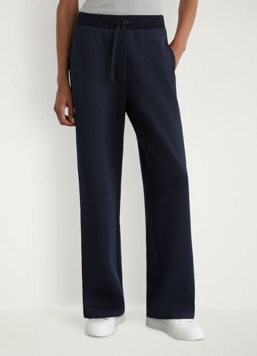 Reiss Laney wide fit joggingsbroek met steekzakken - detail 3 donkerblauw
