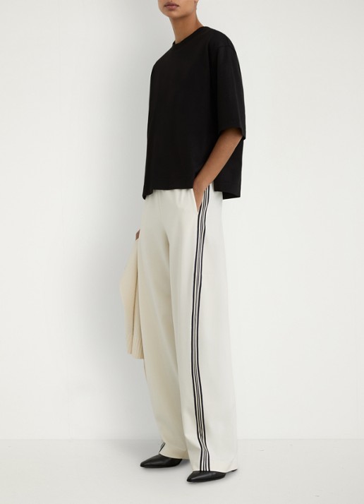 Reiss Lara oversized T-shirt  - detail 5 black / zwart