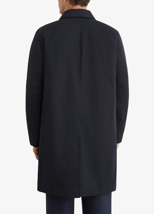 Reiss Lawlen gewatteerde parka met steekzakken - achterkant navy / blauw
