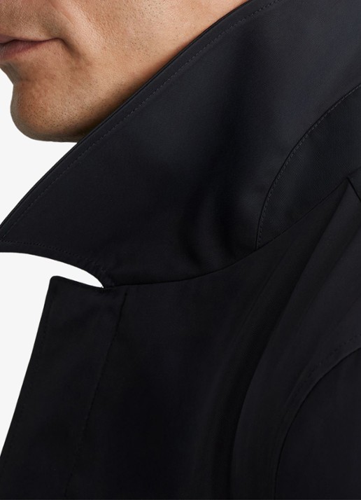 Reiss Lawlen gewatteerde parka met steekzakken - detail 5 navy / blauw