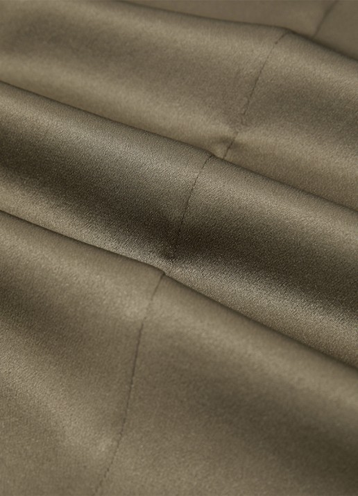 Reiss Lena top van zijde - detail 4 groen