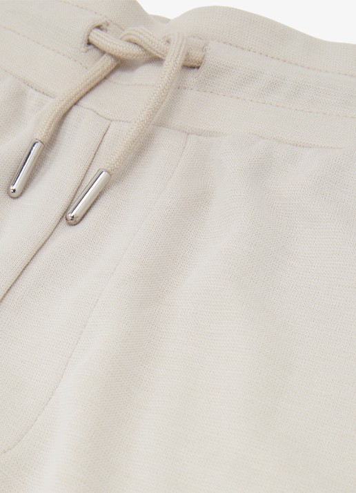 Reiss Lennox straight fit pantalon met steekzakken - detail 4 beige