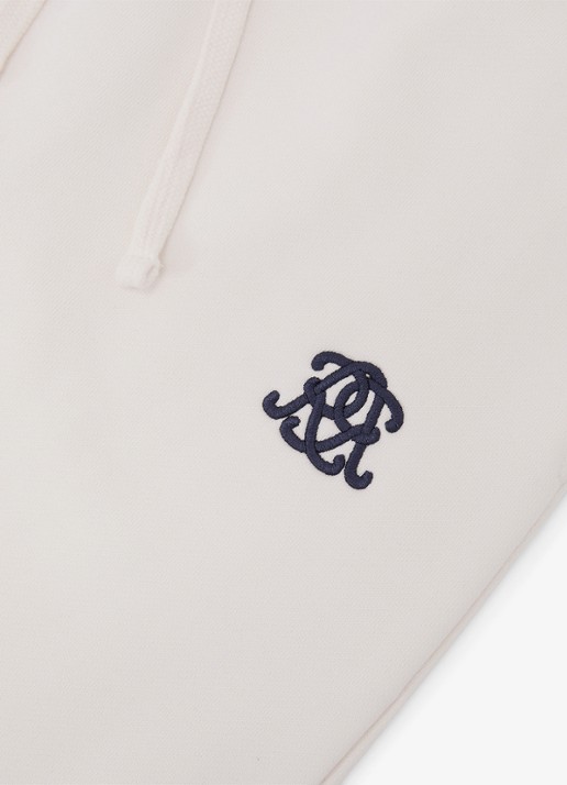 Reiss Levin straight fit korte broek met steekzakken - detail 4 gebroken wit