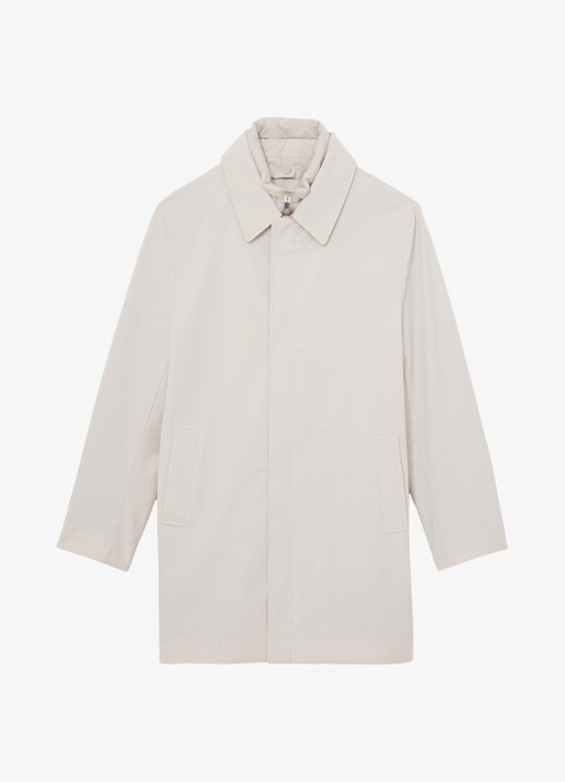 Reiss Logan jas met uitneembare binnenjas - voorkant 4 wit