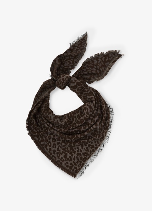 Reiss Lola sjaal met dierenprint