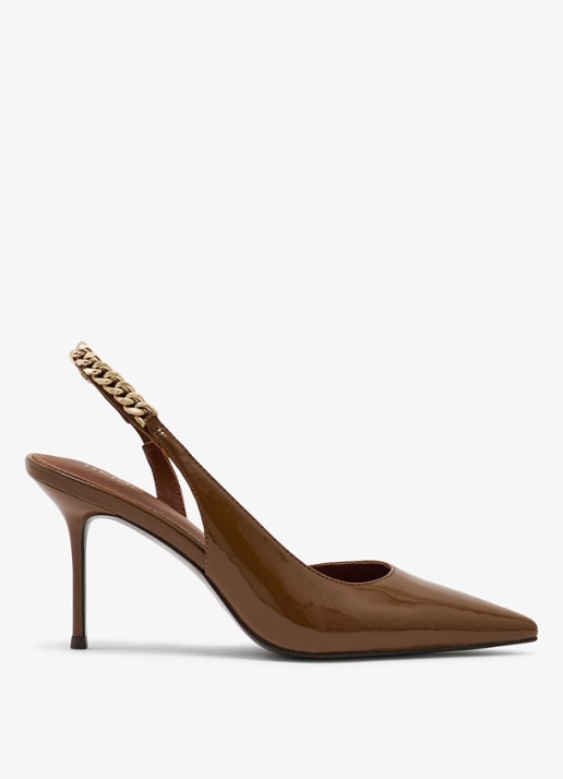 Reiss Lucia sandalette van leer