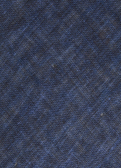 Reiss Luciano stropdas van linnen  - detail 3 navy / blauw