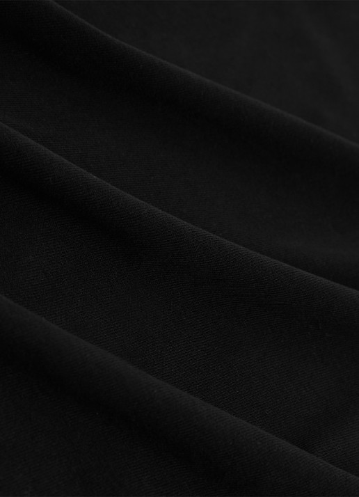 Reiss Luna T-shirt met V-hals  - detail 3 zwart