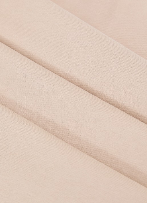 Reiss Luna T-shirt met V-hals  - detail 6 camel