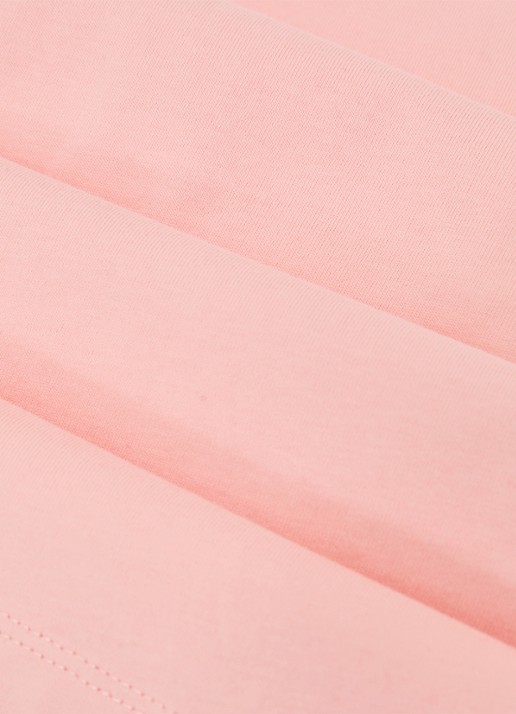 Reiss Luna T-shirt met V-hals  - detail 5 oudroze