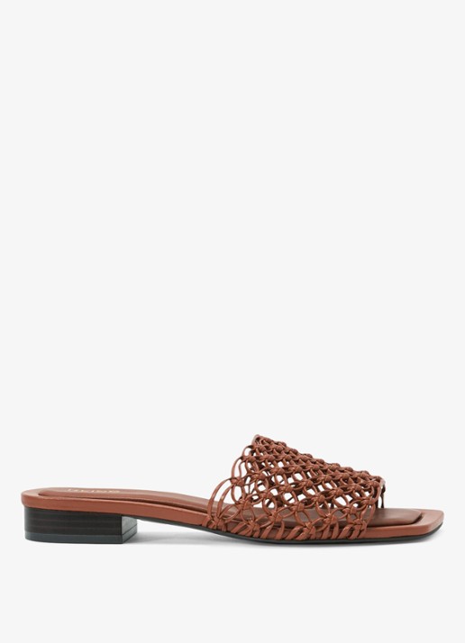 Reiss Mabel slipper met opengewerkt dessin