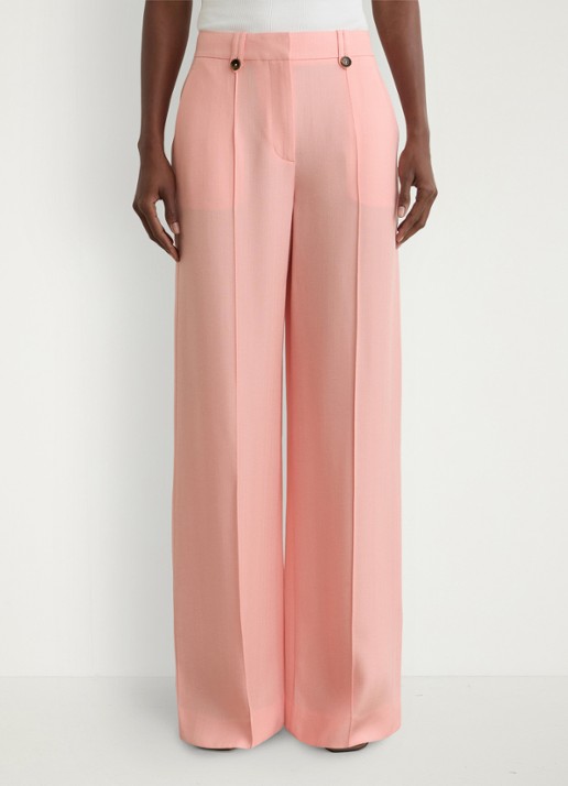Reiss Magda wide leg pantalon met steekzakken