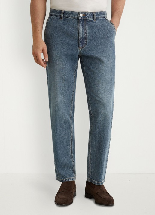 Reiss Manhattan straigt let jeans met steekzakken