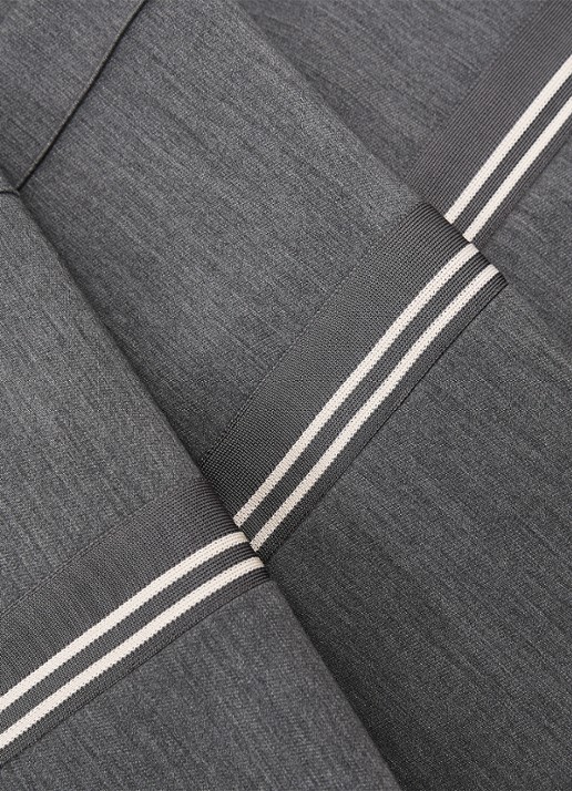 Reiss Marlow high waist wide fit trackpants met gestreept detail - detail 6 grijs