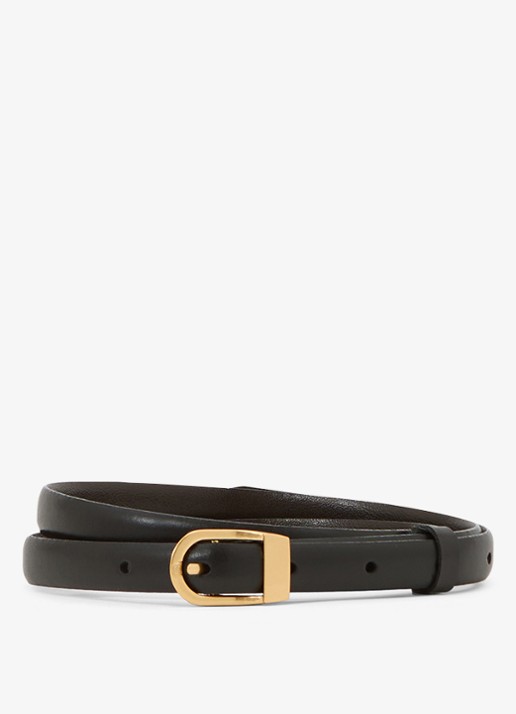 Reiss Mila riem van leer