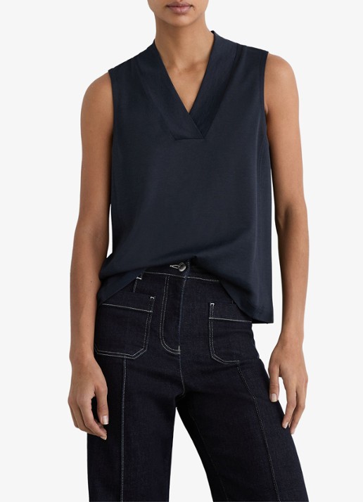 Reiss Miley top met V-hals