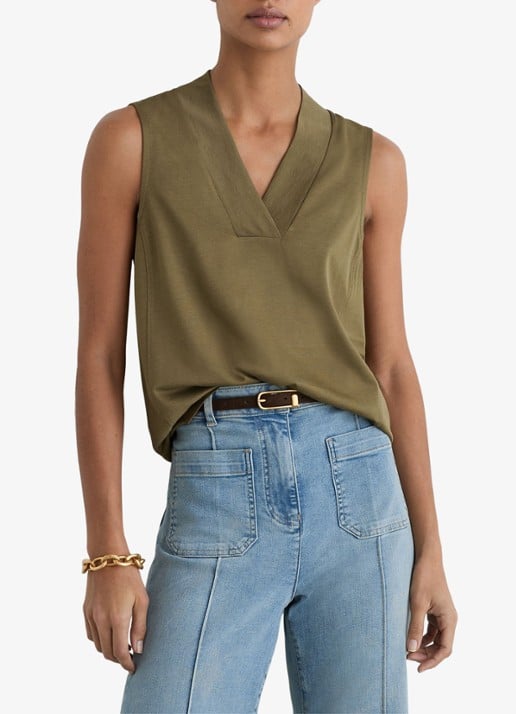 Reiss Miley top met V-hals