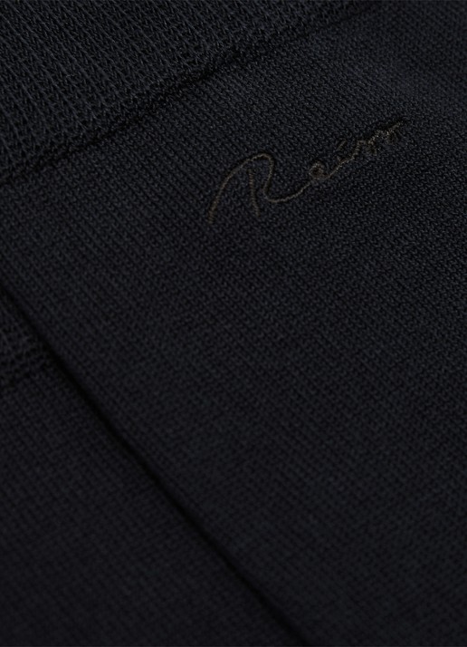 Reiss Milo sokken in katoenblend met logo - detail 3 navy / blauw