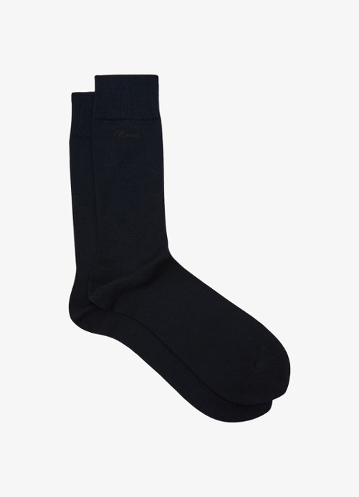 Reiss Milo sokken in katoenblend met logo - voorkant navy / blauw